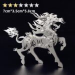 3D Metal Puzzles Model Kits, Mechanical Kirin Assembly Model