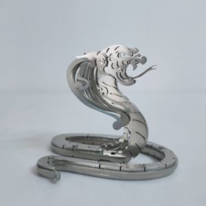 3D Metal Puzzles Model Kits, Mechanical King Cobra DIY Assembly Model