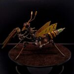 3D Metal Puzzles Model Kits, Steampunk Mechanical Mantis DIY Assembly Model