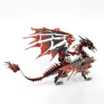 3D Metal Puzzle Giant Fire  Mechanical Dragon Model Building Kit, 304 Stainless Steel DIY Assembly Toy