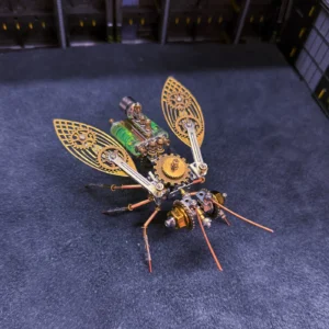 3D Metal Puzzles Model Kits Steampunk Bee DIY