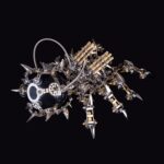 3D Metal Puzzles Model Kits, 2-in-1 Mechanical Tarantula & Scorpion Assembly Bluetooth Speaker DIY Model