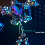 3D Metal Puzzles Kits, Cyberpunk Mechanical Sea Turtle  Model