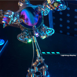 3D Metal Puzzles Kits, Cyberpunk Mechanical Sea Turtle  Model