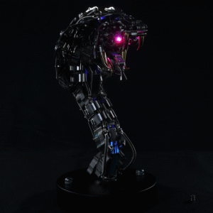 3D Metal Puzzles Model Kits, Mechanical King Cobra DIY Assembly Model