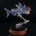 3D Metal Puzzles Model Kits, Mechanical Shark DIY Assembly Model