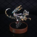 3D Metal Puzzles Model Kits, Mechanical Velociraptor "Mechanical Priest" DIY Assembly Model